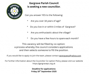 Advert and application process